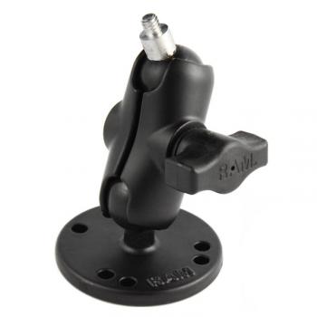 RAM Camera Mount (1/4"-20 male thread) with Drill-Down Double Ball Base - Short