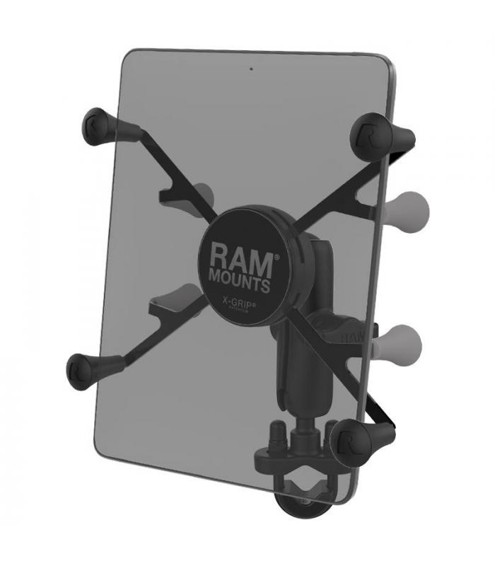 RAM X-Grip Universal Cradle for 7"- 8" Tablets with U-Bolt Handlebar Mount