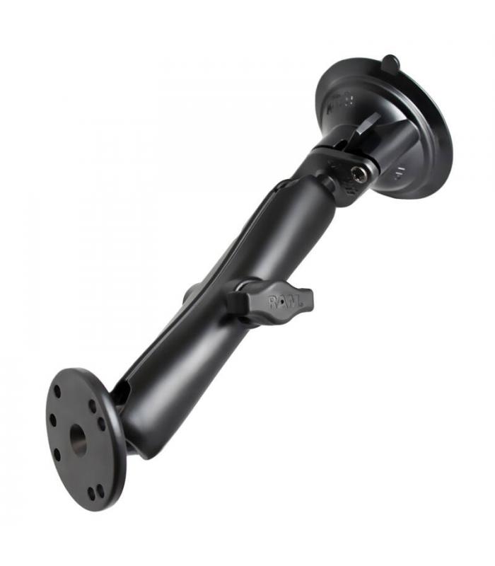 RAM Suction Cup Base - with Round Base and Long Arm - ( B Series 1")