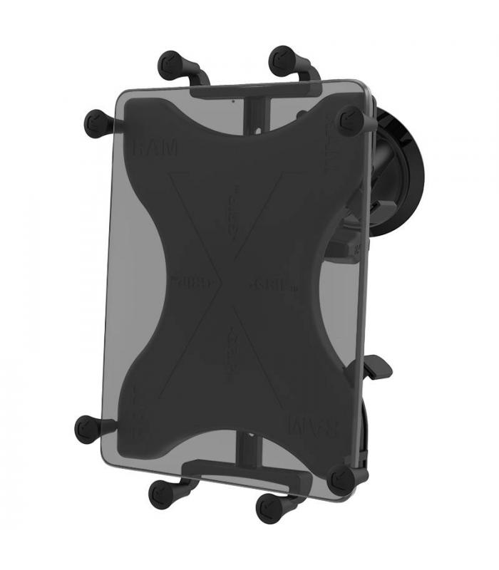 RAM X-Grip Universal Cradle for 10" Tablets with Suction Cup Base