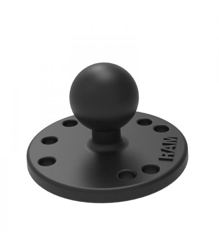 RAM Round Base (63mm diameter) - B Series (1") Ball