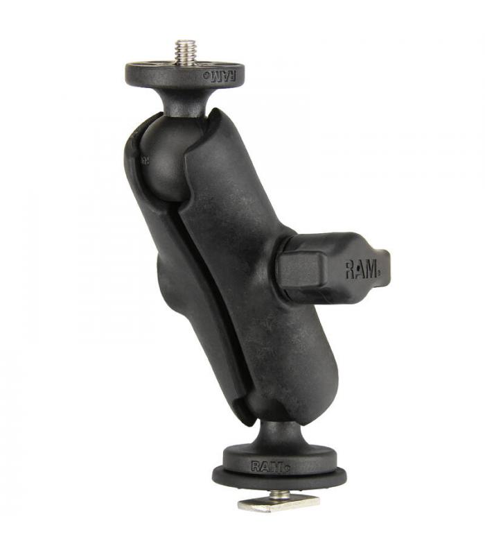 RAM Camera Mount  (1/4"-20 Male Thread) - Track Ball Base and Composite Arm