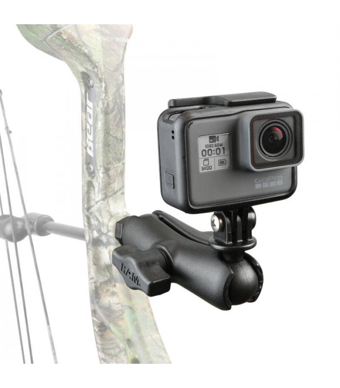RAM Bow-Cam Mount with Universal Action Camera Adapter